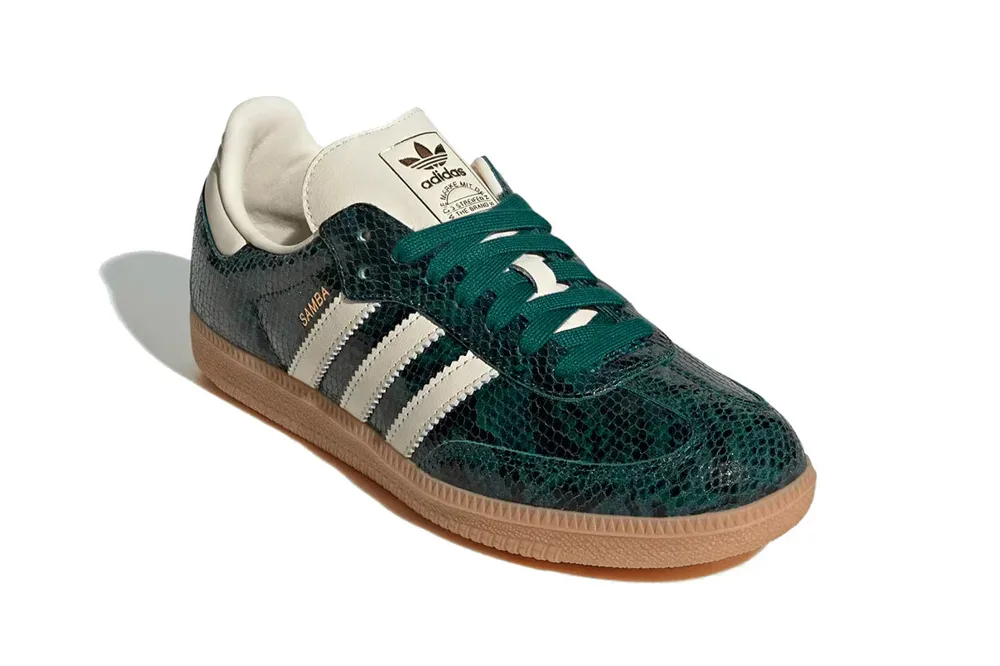 Adidas Samba OG Snakeskin Collegiate Green, foto 2