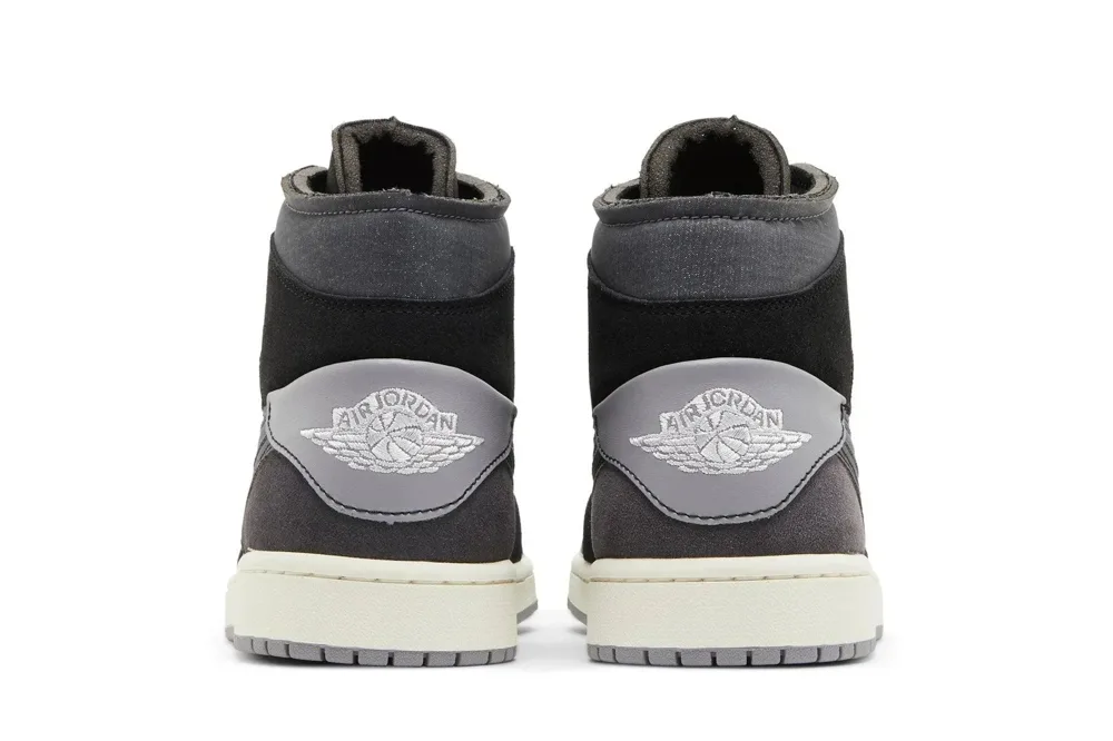 Air Jordan 1 Mid SE Craft Inside Out Black, foto 3