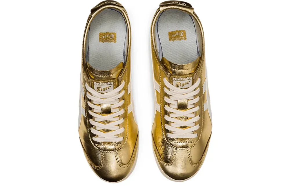 Onitsuka Tiger Mexico 66 Gold White, foto 3