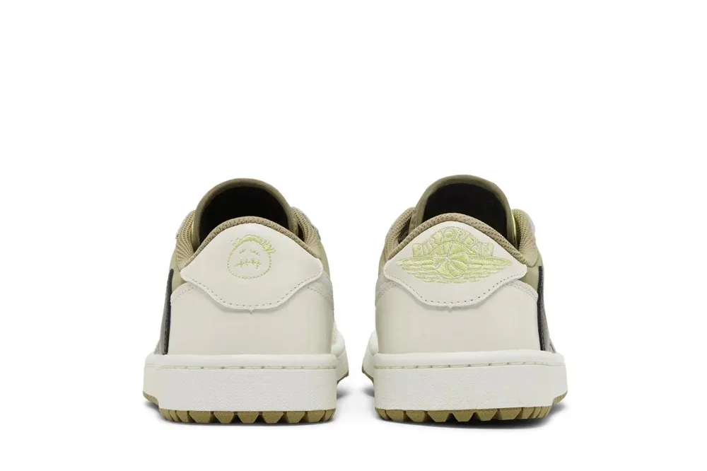 Travis Scott x Air Jordan 1 Low Golf Neutral Olive, foto 3